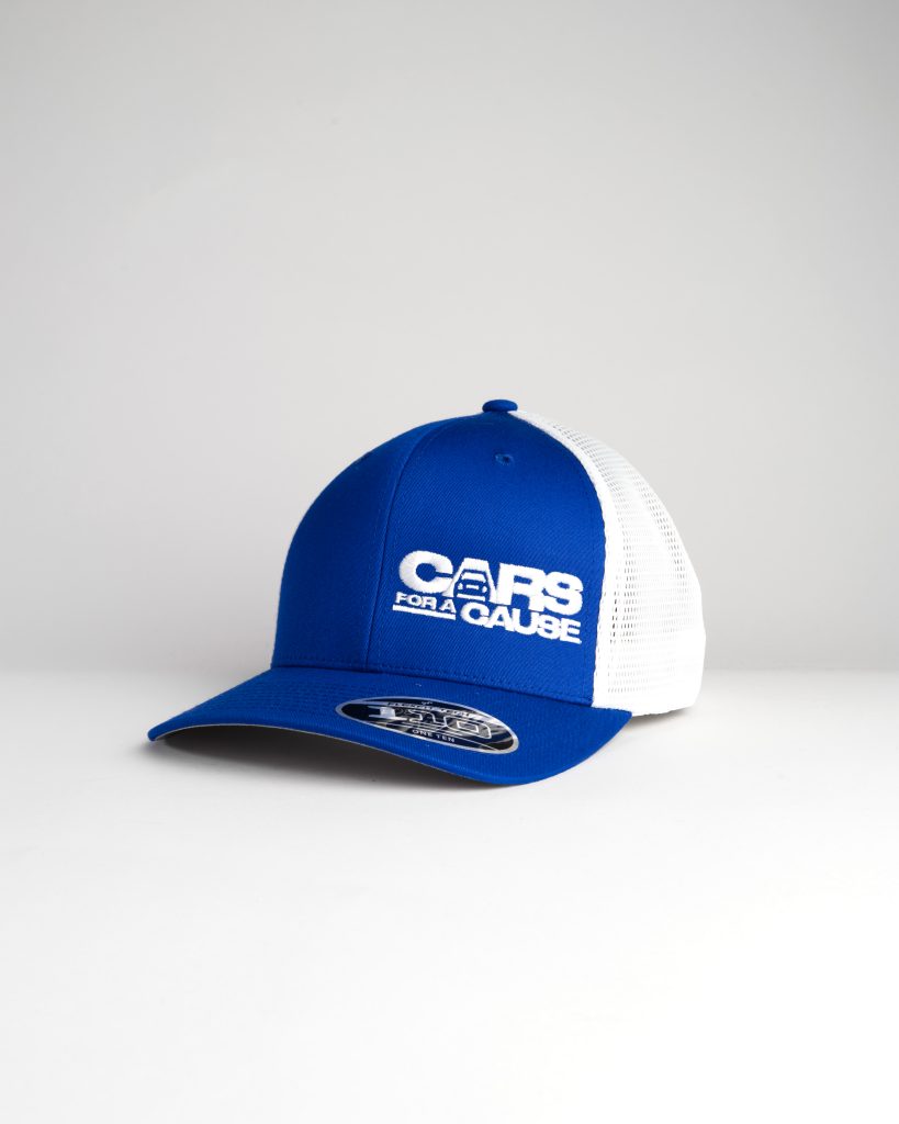 Hat – Blue & White